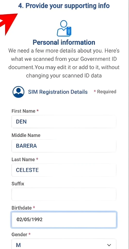 Complete the Online Registration & Verification Form