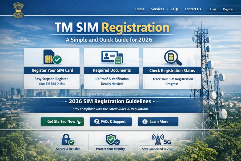 TM SIM Registration: A Simple and Quick Guide for 2026