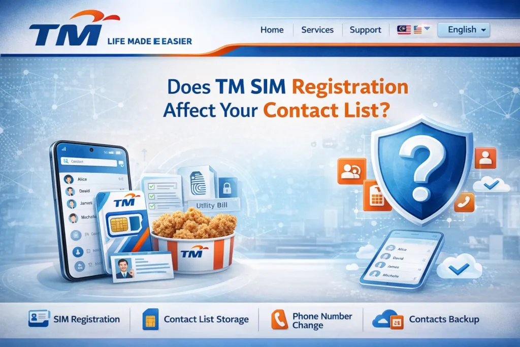 Does TM SIM Registration Affect Your Contact List?