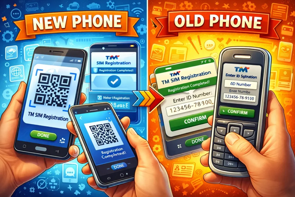TM SIM Registration for New vs Old Phones: A Comparison