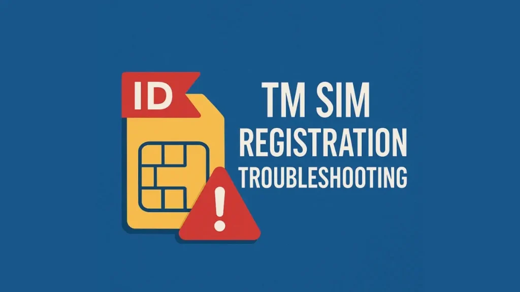 How to Save Your Progress in TM SIM Registration