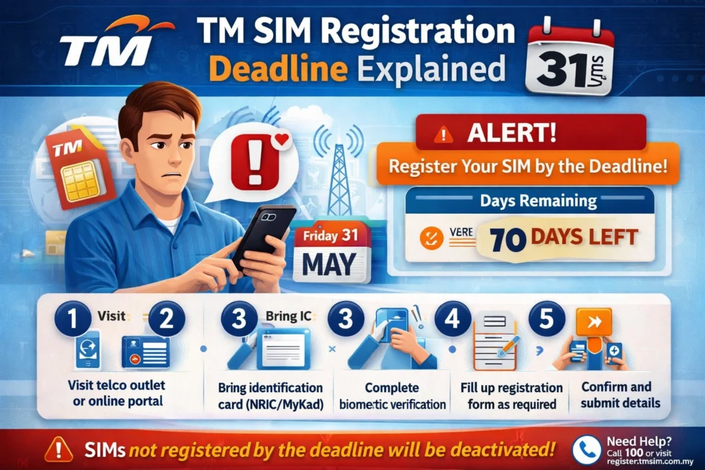 TM SIM Registration Deadline Explained