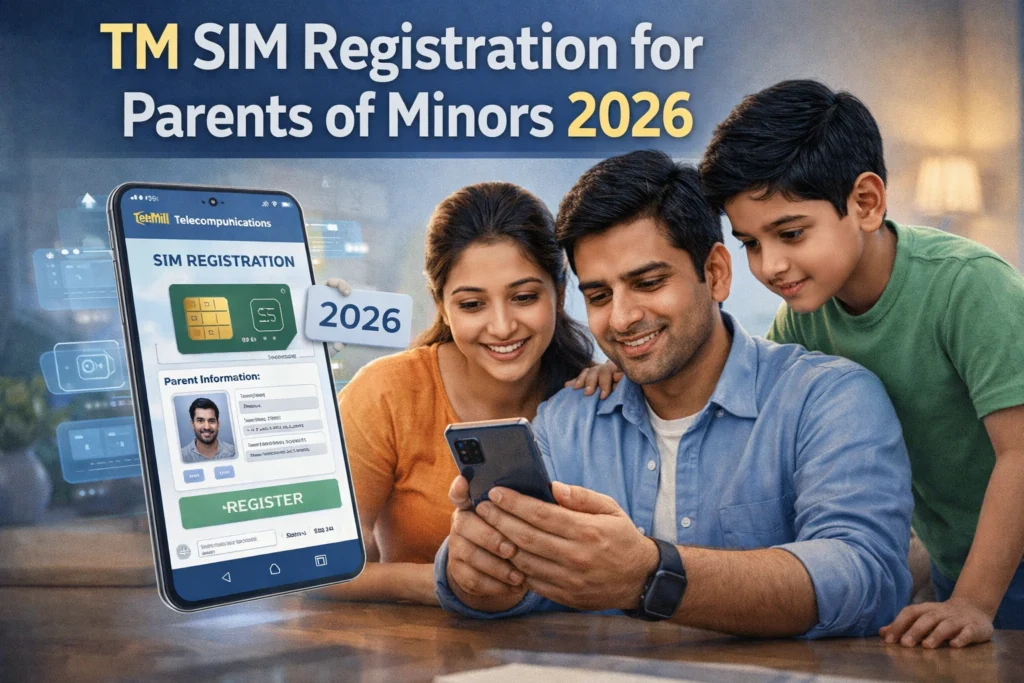 TM SIM Registration for Parents of Minors 2026