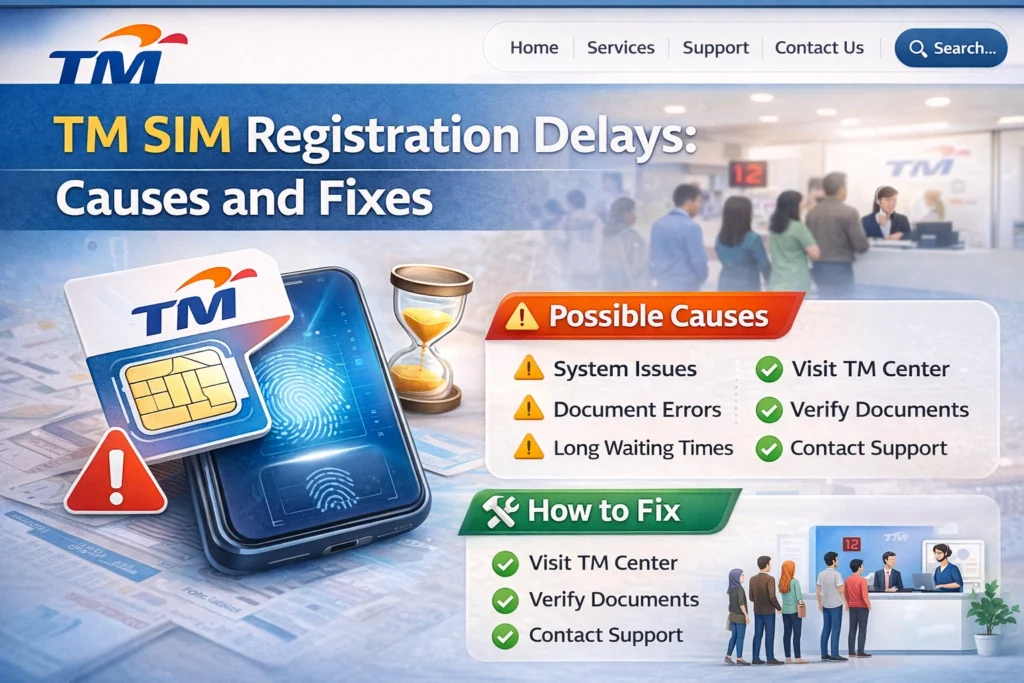 TM SIM Registration Delays: Causes and Fixes