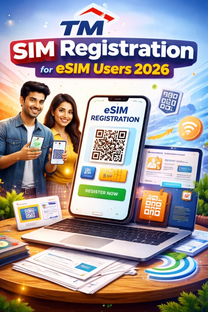TM SIM Registration for eSIM Users 2026