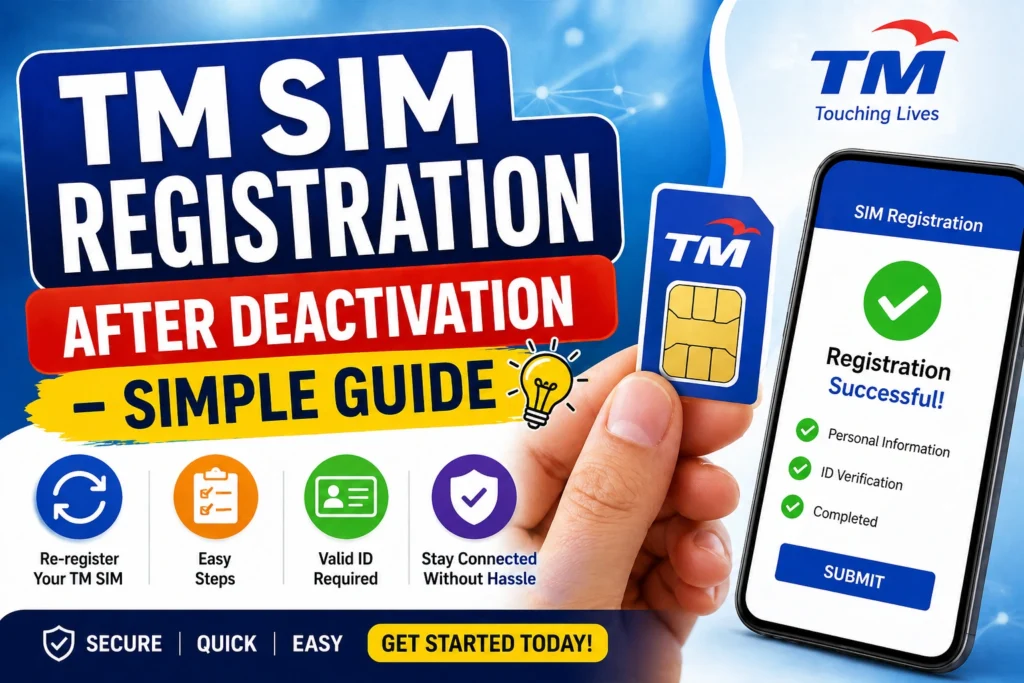 TM SIM Registration After Deactivation – Simple Guide