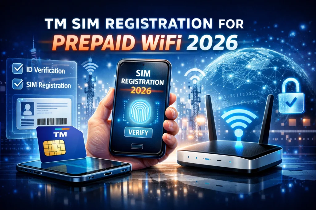 TM SIM Registration for Prepaid WiFi 2026