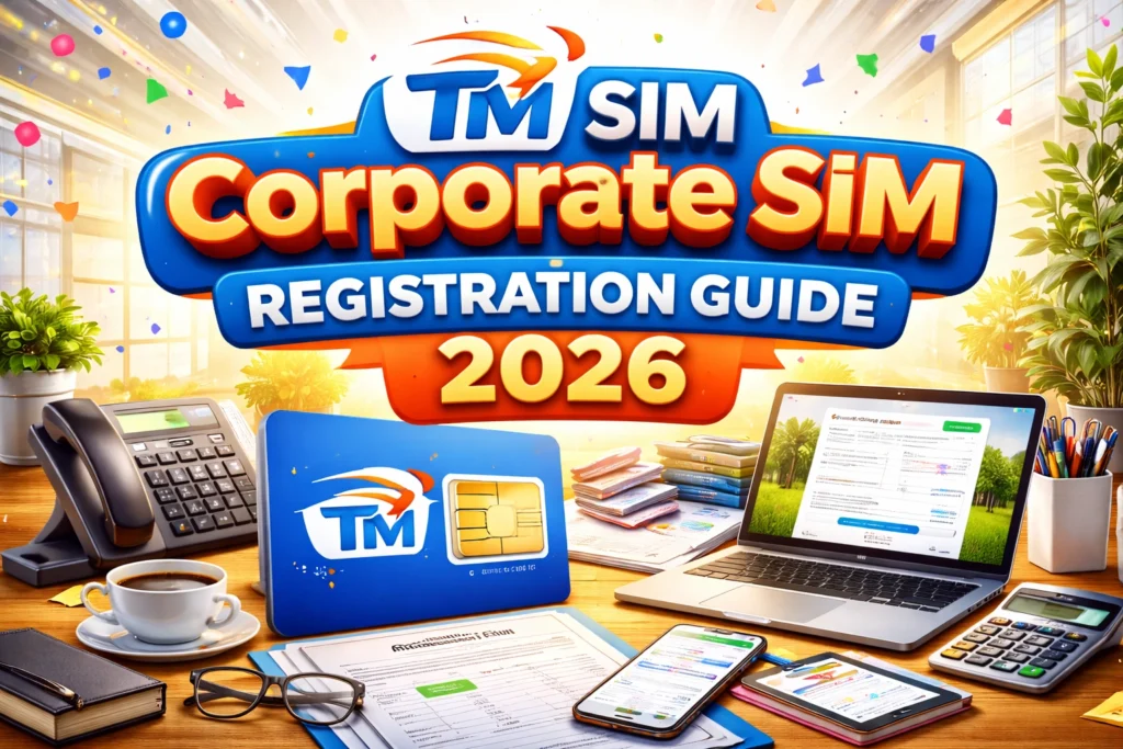 TM SIM Corporate SIM Registration Guide 2026