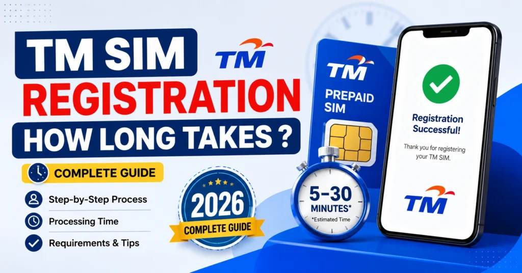 TM SIM Registration How Long Takes ? 2026 Complete Guide