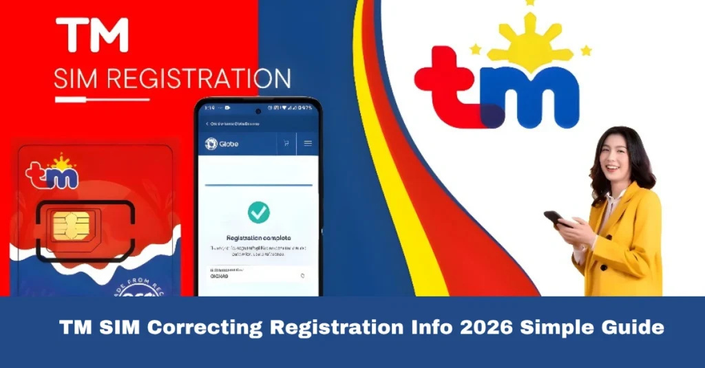TM SIM Correcting Registration Info 2026 Simple Guide